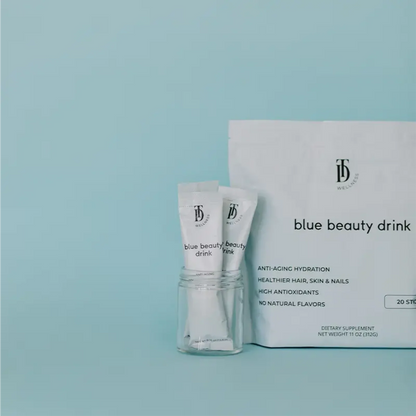 blue beauty drink