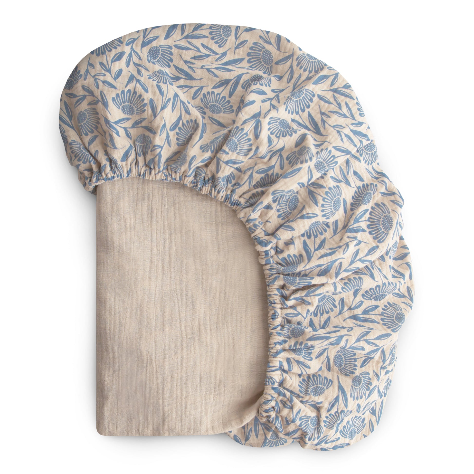 Extra Soft Muslin Crib Sheet - Ivory Soul