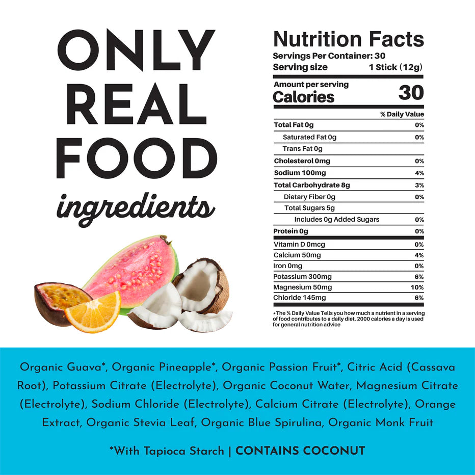 blue hawaiian electrolytes - single serving