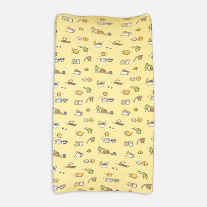 Love You Brunches Bamboo Changing Pad Cover - Ivory Soul