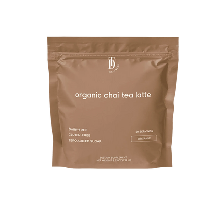 organic chai tea latte