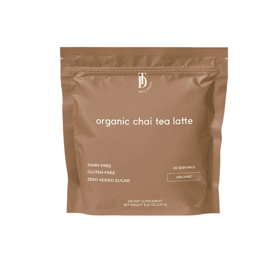 organic chai tea latte