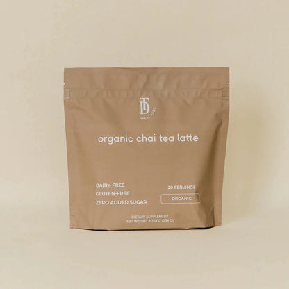 organic chai tea latte