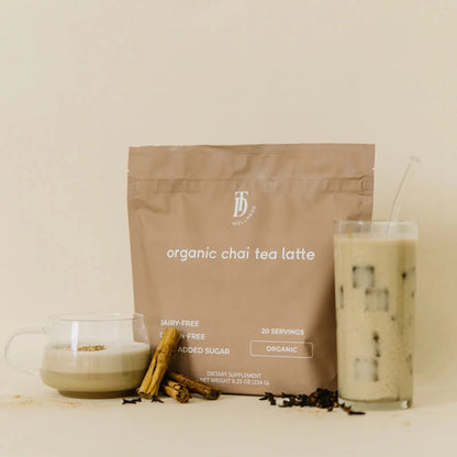 organic chai tea latte