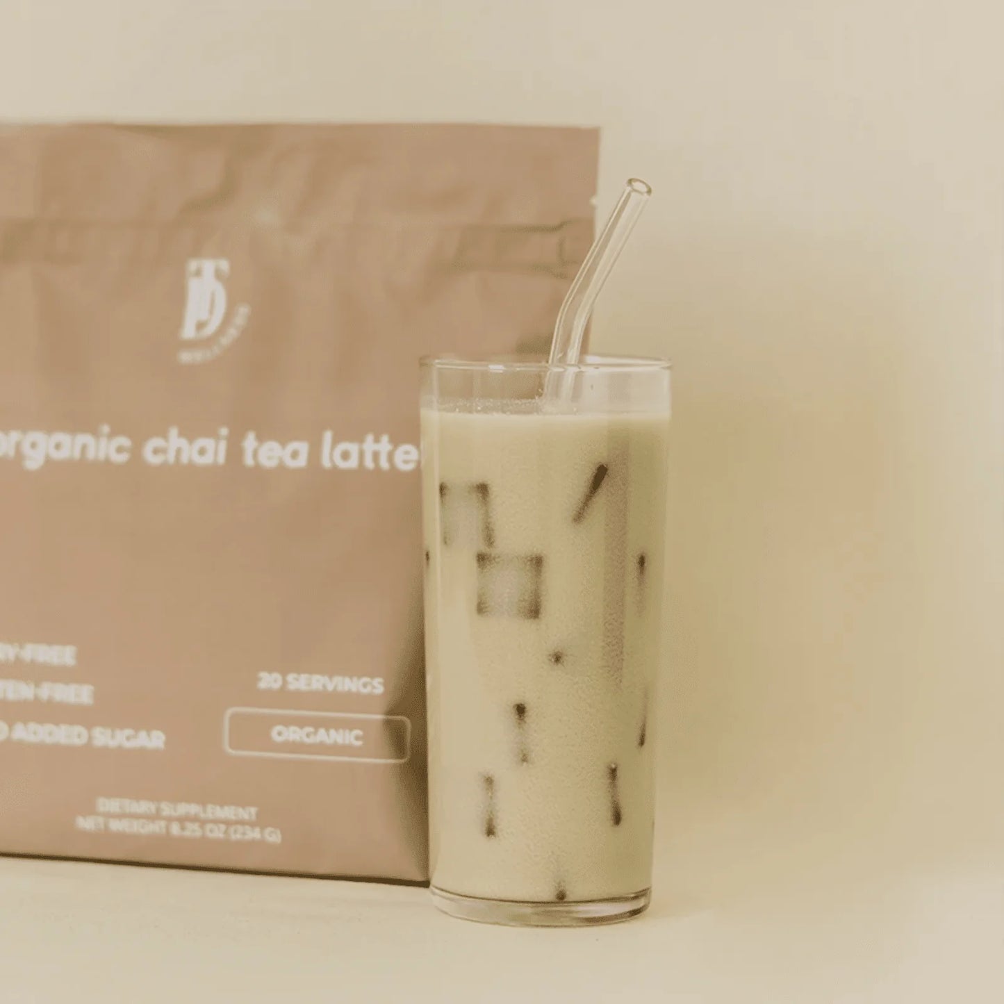 organic chai tea latte