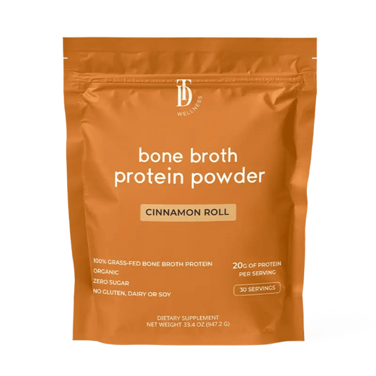 cinnamon roll bone broth protein