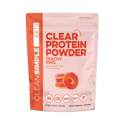 peachy ring clear protein powder | 20 servings