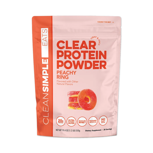 peachy ring clear protein powder | 20 servings
