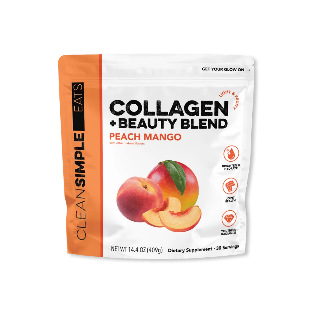 peach mango collagen + beauty blend | 30 servings