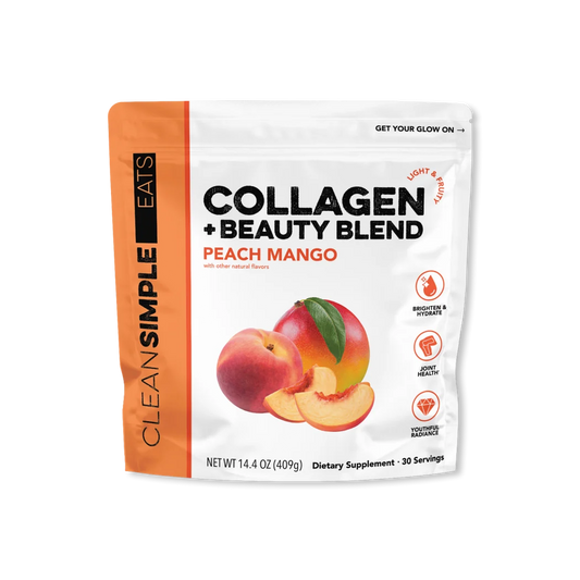 peach mango collagen + beauty blend | 30 servings