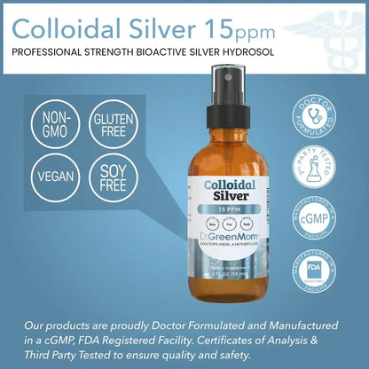 colloidal silver, spray