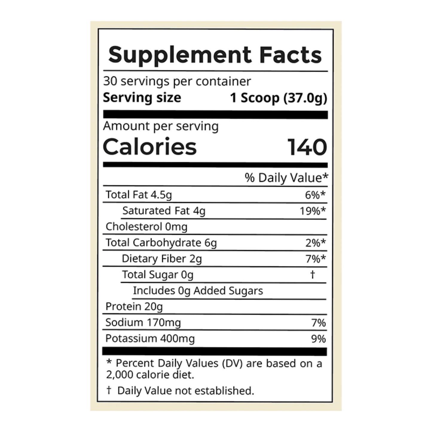 cookies 'n cream bone broth protein