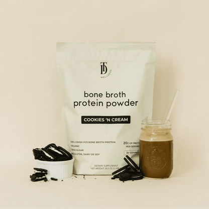 cookies 'n cream bone broth protein