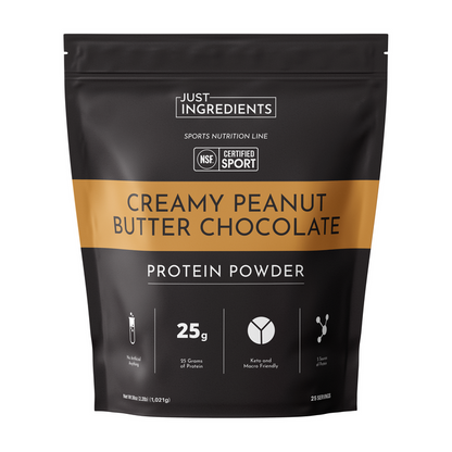 creamy peanut butter chocolate protein powder- NSF