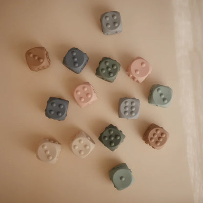dice press toy, two pack