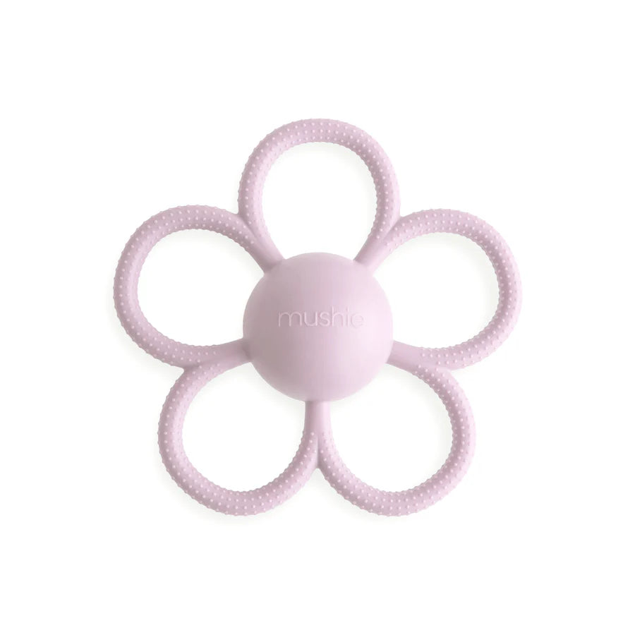 daisy rattle teether