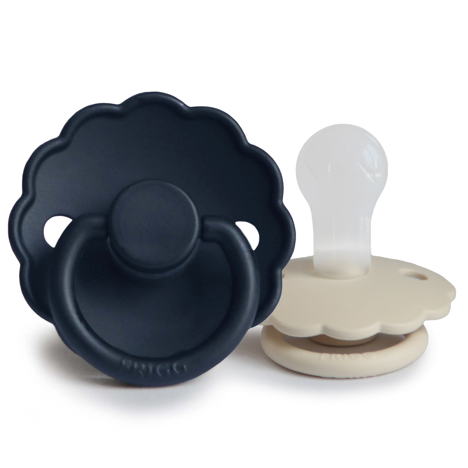 FRIGG Daisy Silicone Pacifier 2-Pack - Ivory Soul