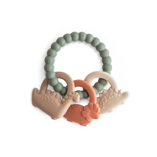 dino teething ring