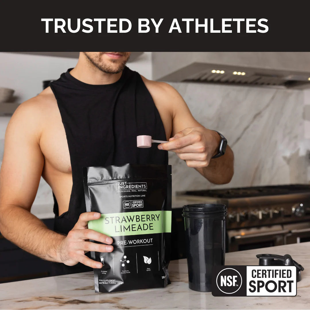 strawberry limeade pre-workout - NSF