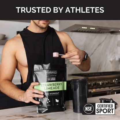 strawberry limeade pre-workout - NSF