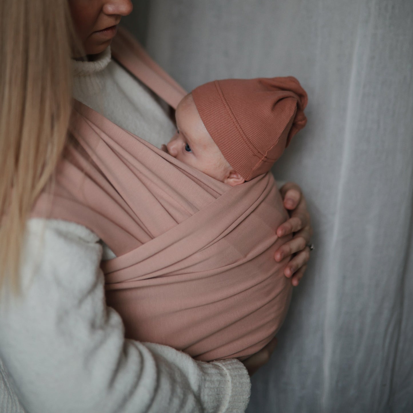 Ribbed Baby Beanie - Ivory Soul