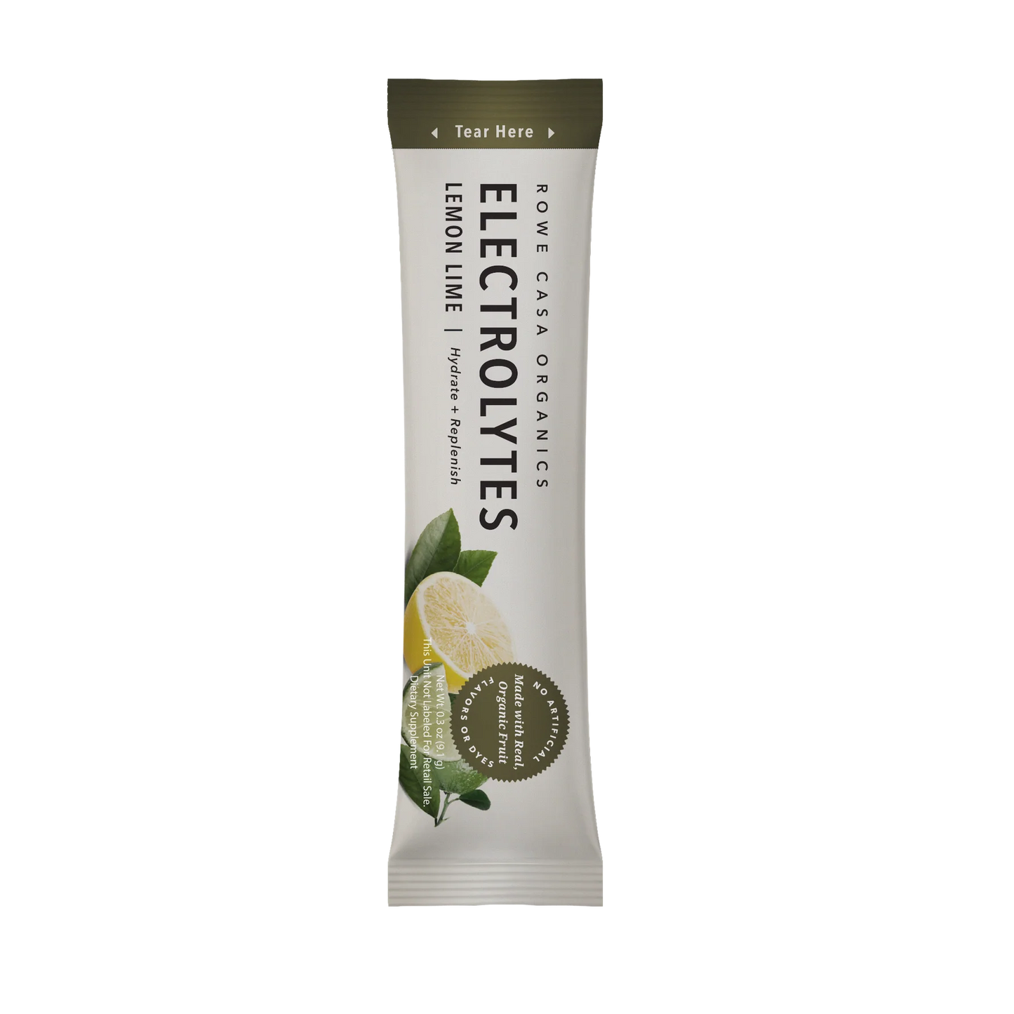 lemon lime electrolytes - single serving pack