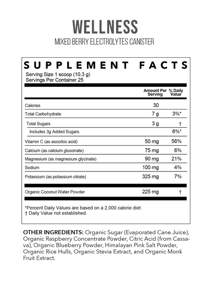 mixed berry electrolytes - canister