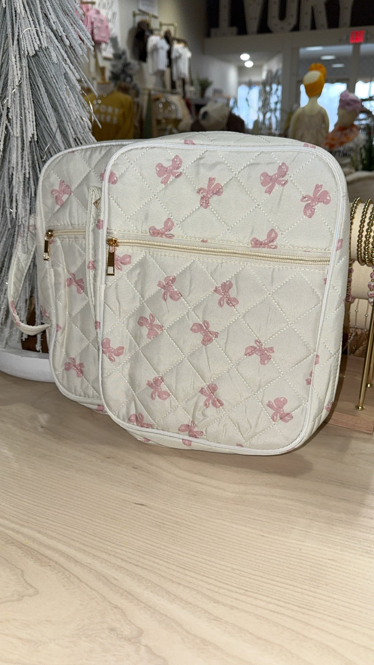 bible case - pink bow