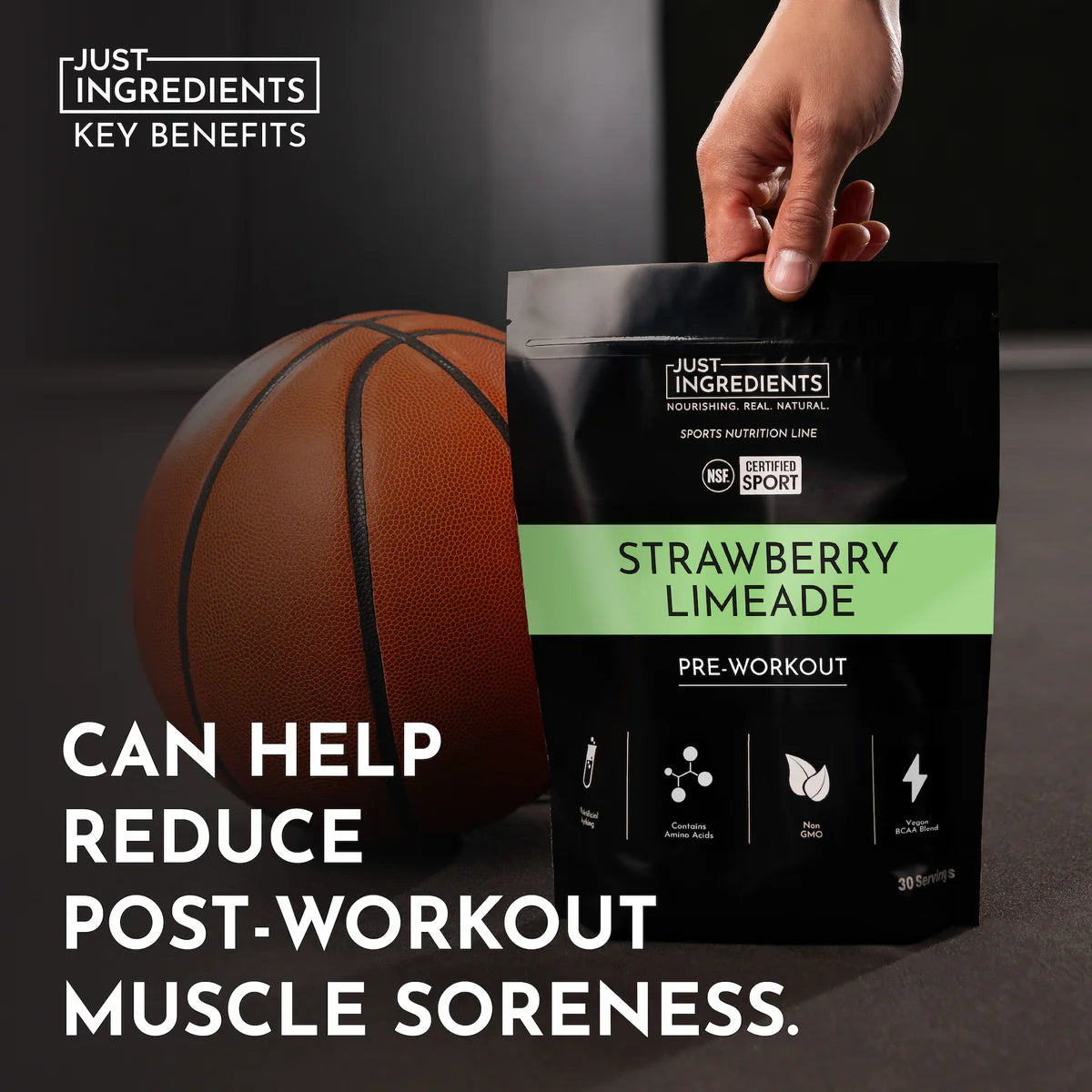 strawberry limeade pre-workout - NSF