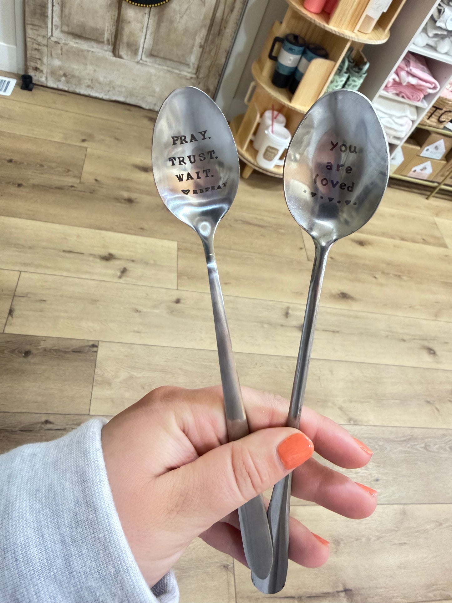 you are loved spoon