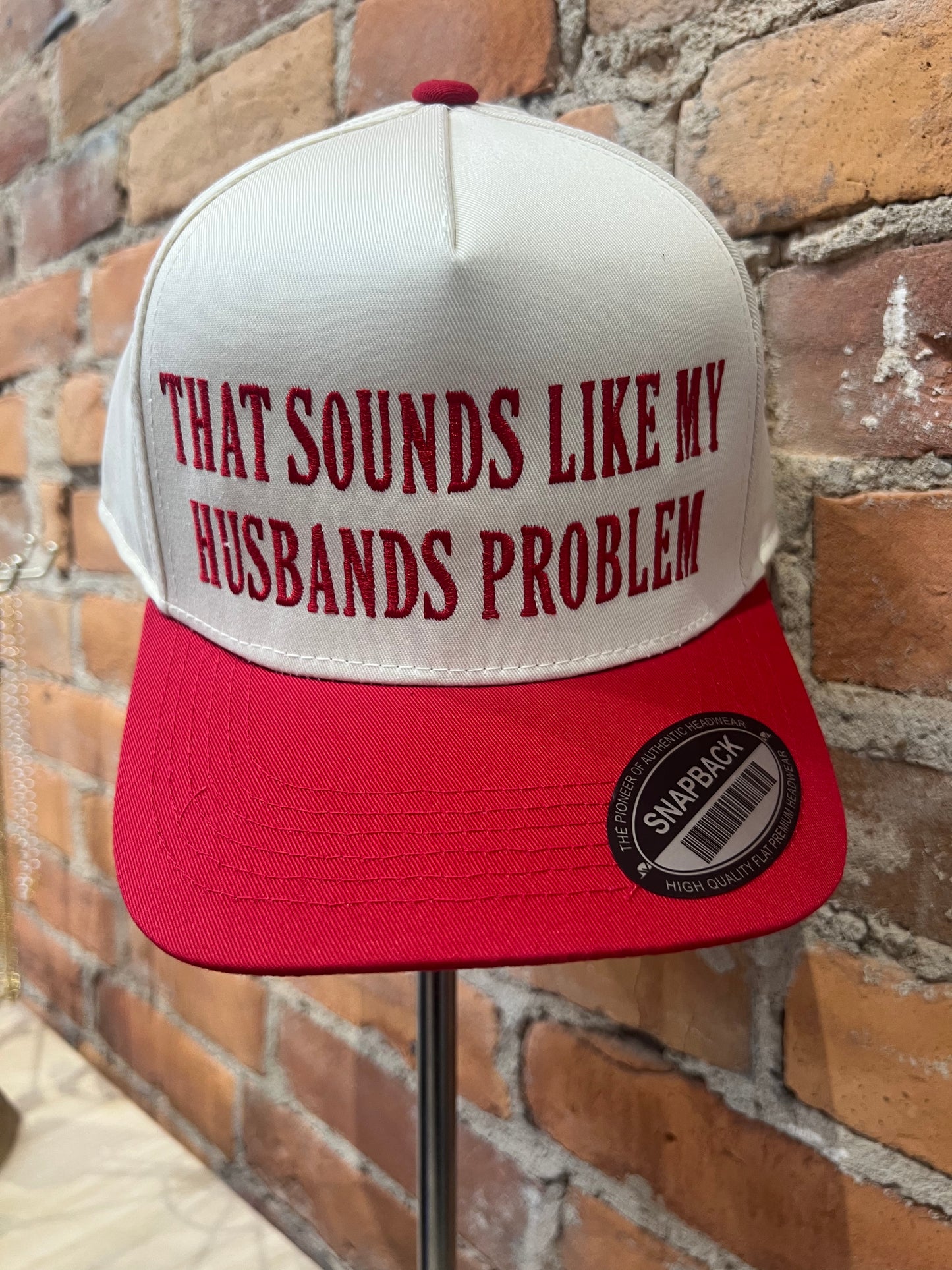 that sounds like my husbands problem hat
