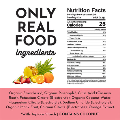 fruit punch electrolytes - single serving