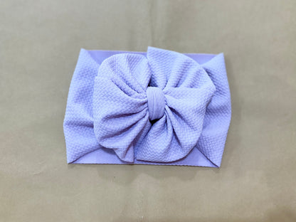 lilac bow