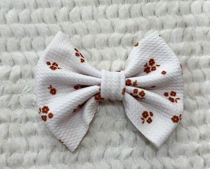 orange blossom bow