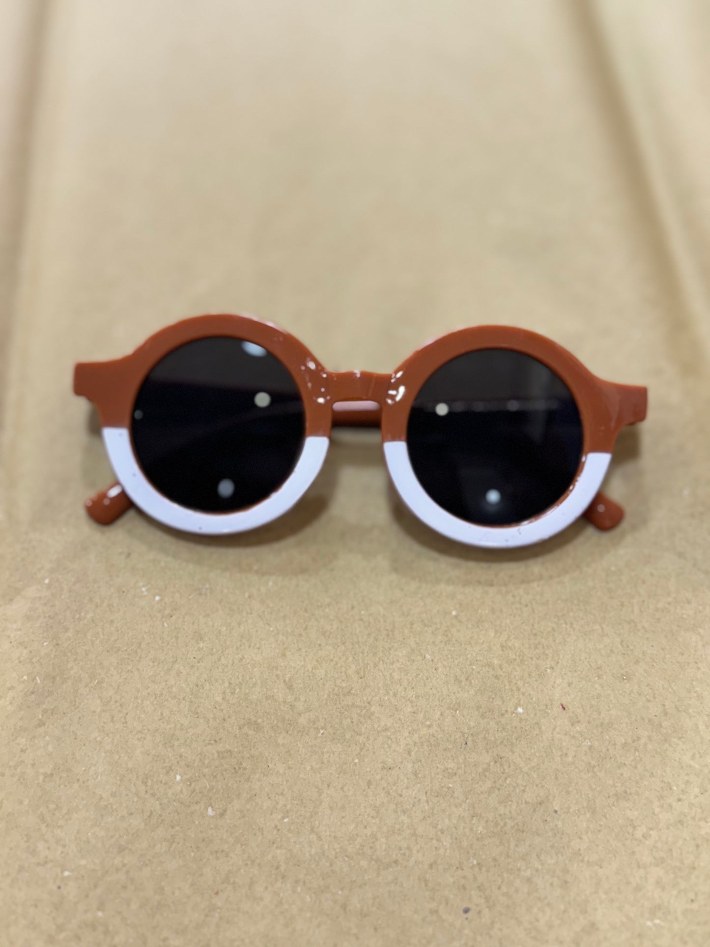 vintage round kids sunglasses