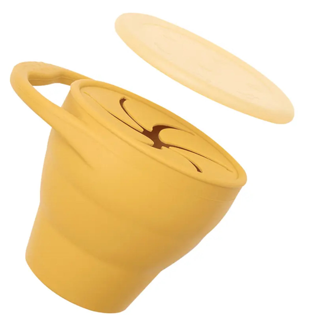 silicone collapsible snack cup