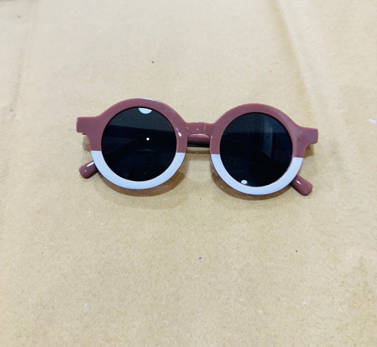 vintage round kids sunglasses