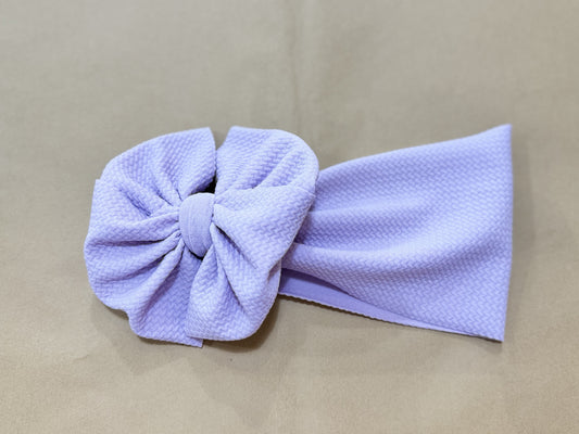 lilac bow