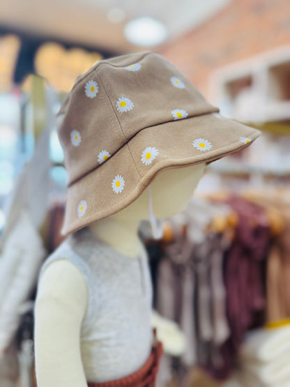 floral summer bucket hat