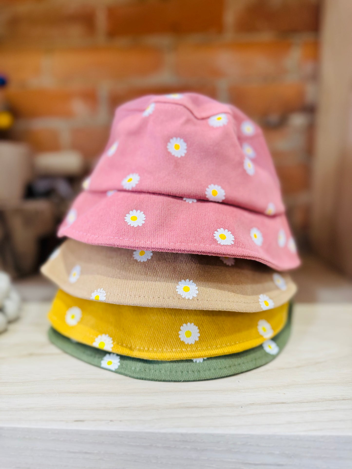 floral summer bucket hat