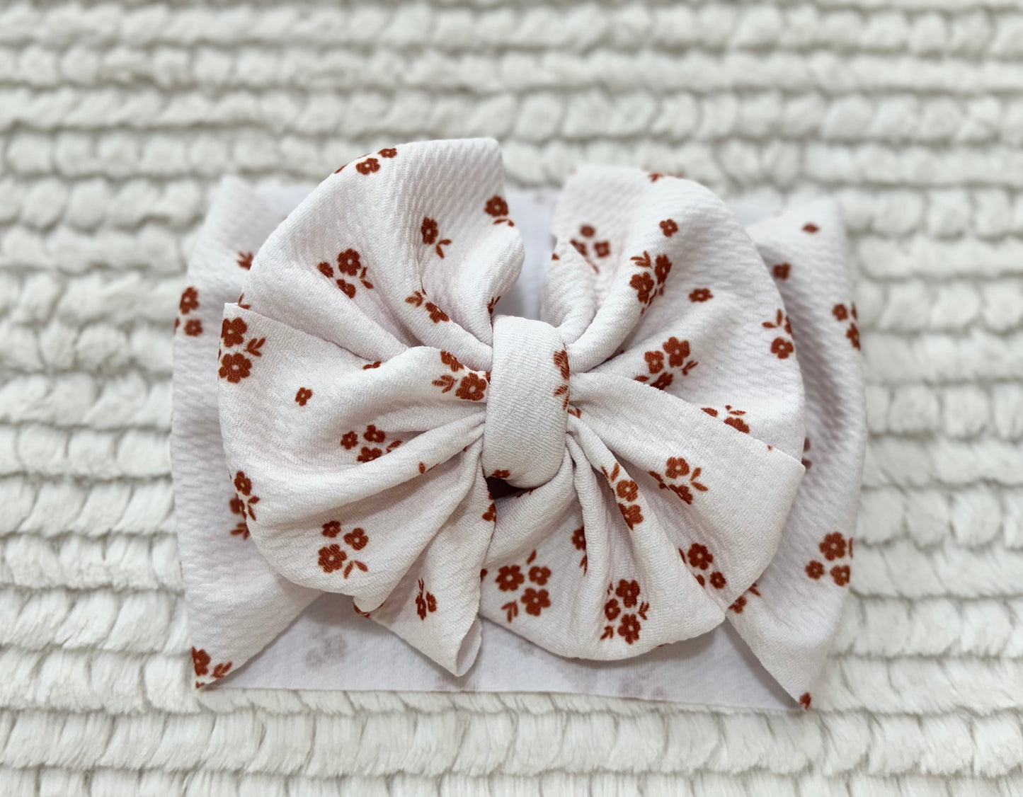 orange blossom bow