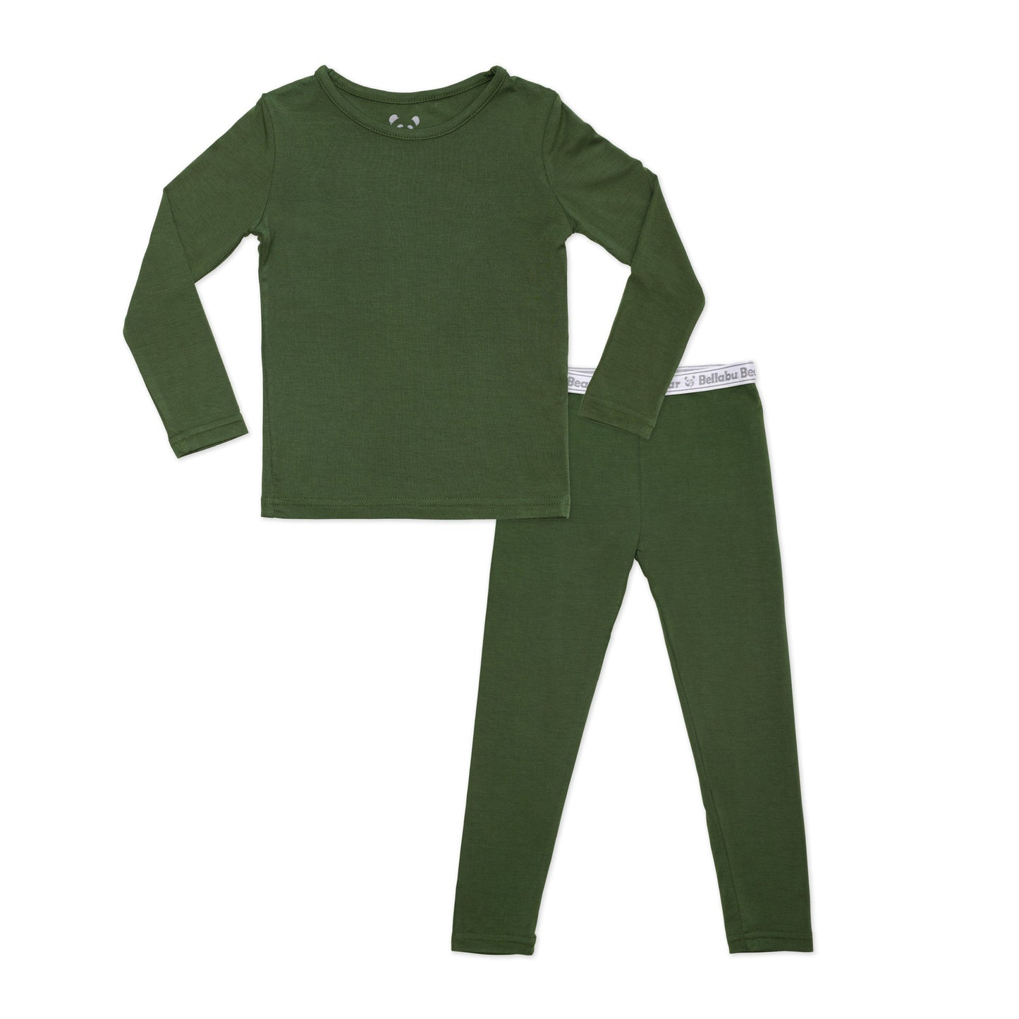 Evergreen Kids Bamboo Pajamas - Ivory Soul