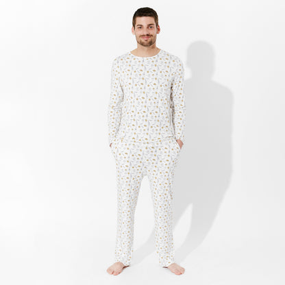 Milk & Cookies Bamboo Men's Pajama Set