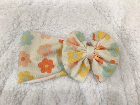 spring daisies bow
