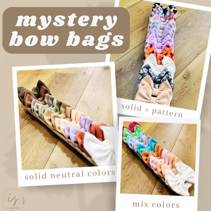 mystery bow bags • final sale