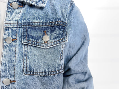 ADULT - DENIM SHACKET