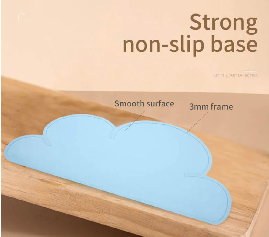 silicone cloud placemats