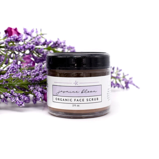 jasmine bloom organic face scrub