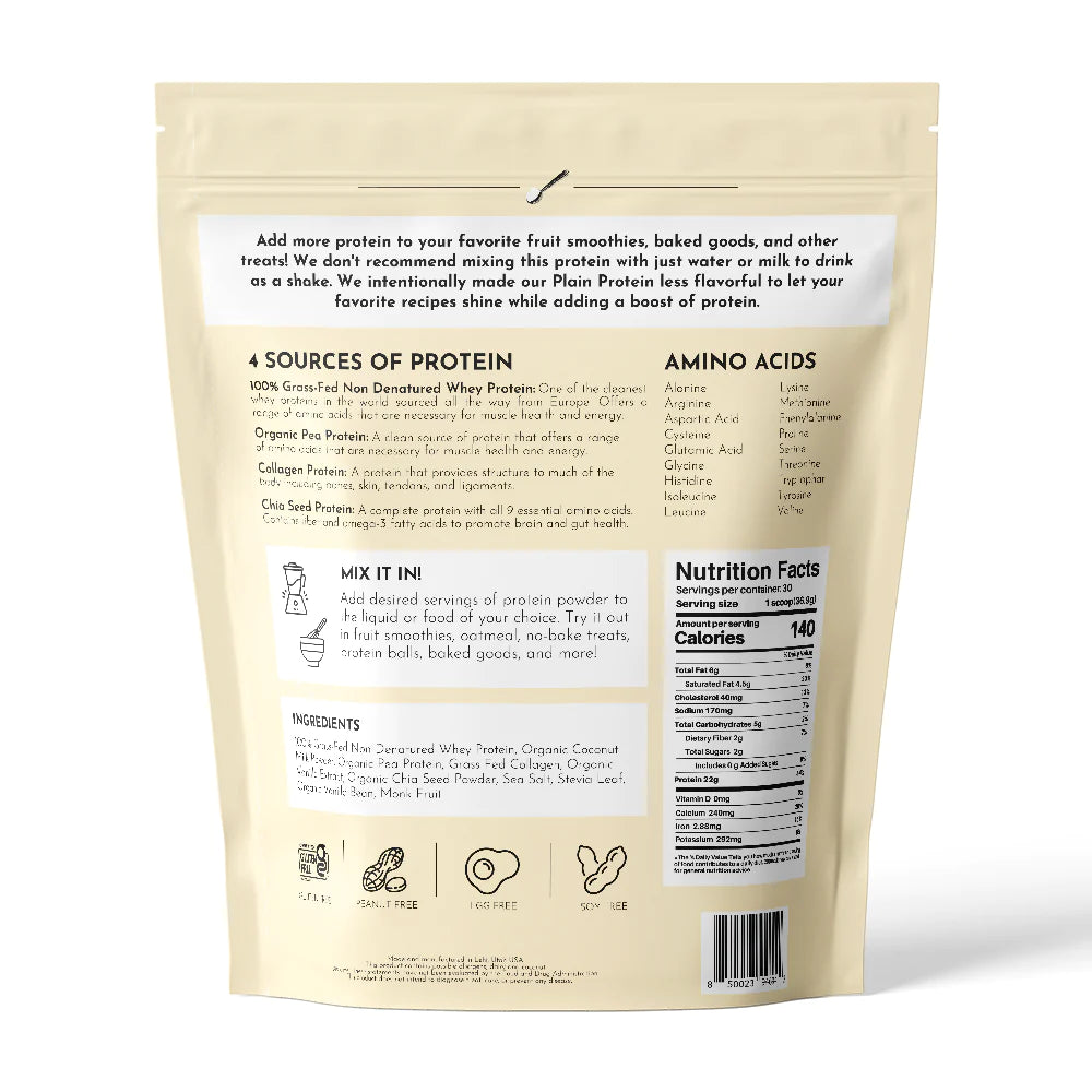 just plain protein powder – Ivory Soul