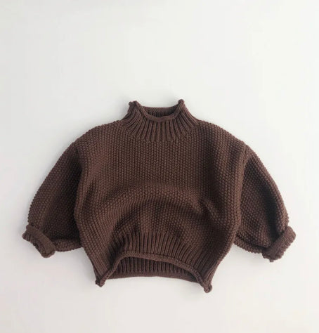 knit oversized pullover sweater